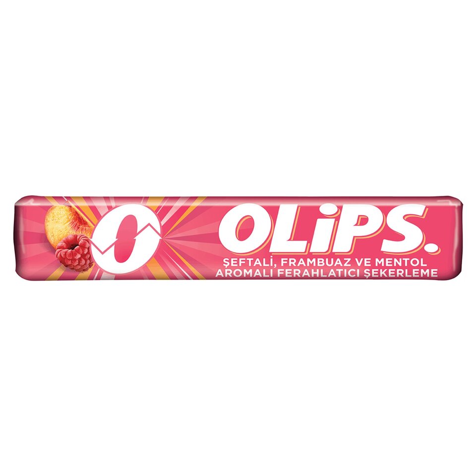 OLİPS STİCK ŞEFTALİ&FRANBUAZ&MENTOL 28 GR